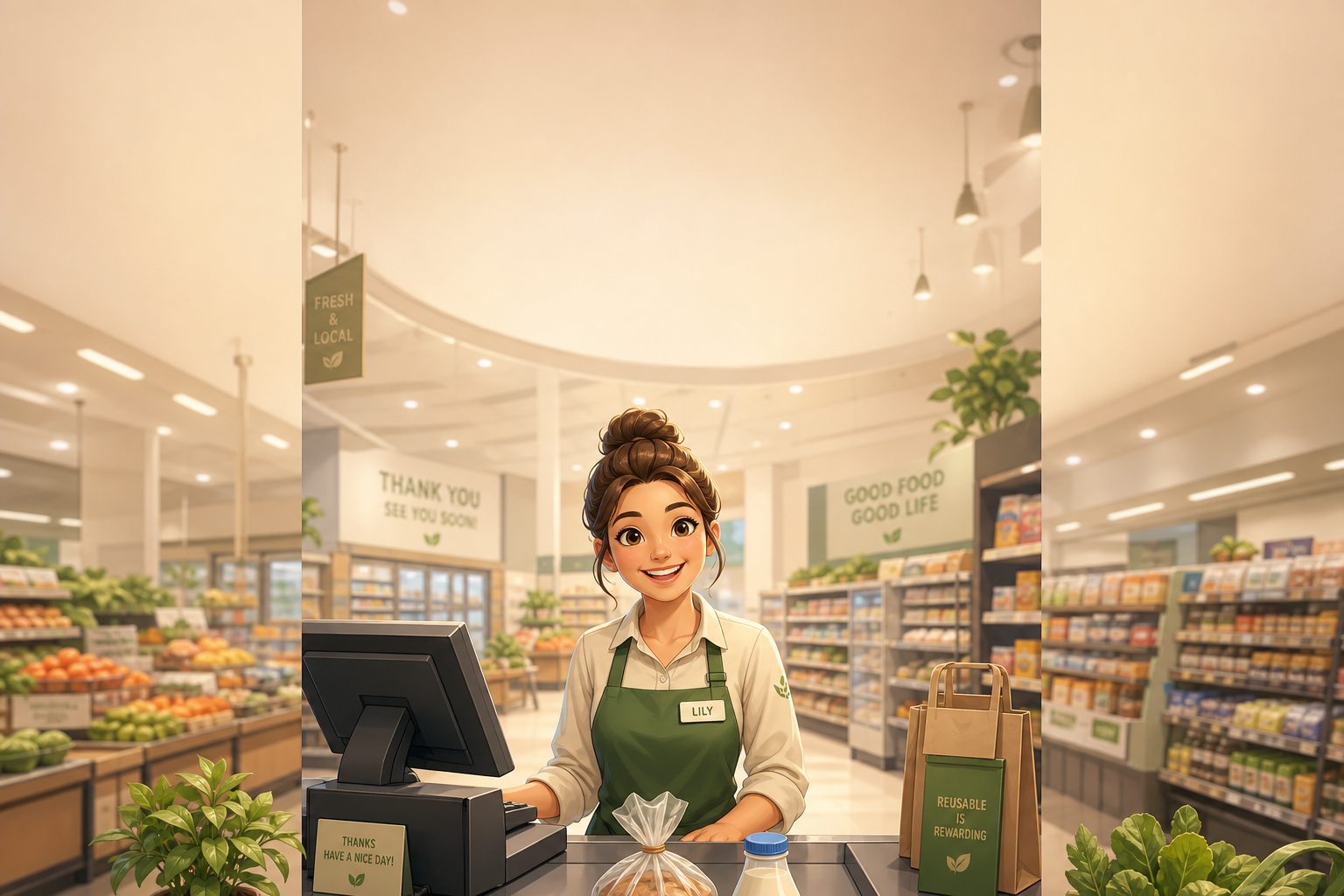 Supermarket checkout